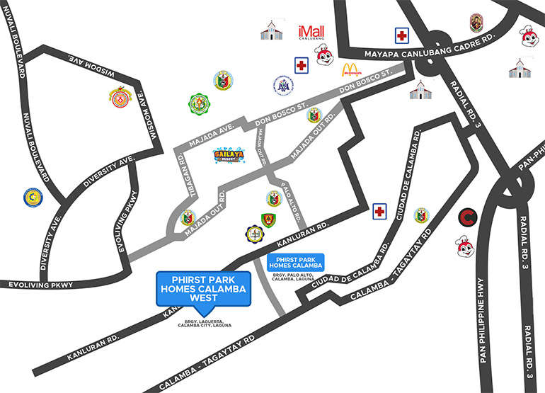 PHirst Park Homes Calamba West house and Lot in Laguna
