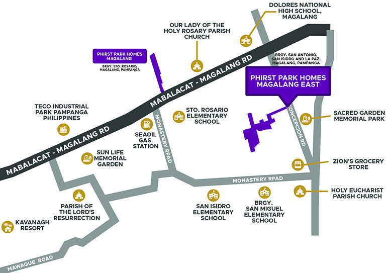 PHirst Park Homes Magalang East house and Lot in Pampanga