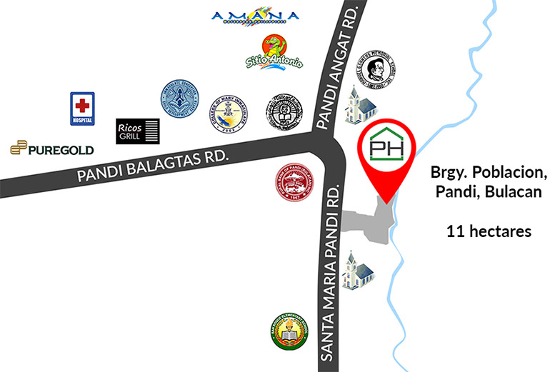 PHirst Park Homes Pandi House and Lot in Bulacan