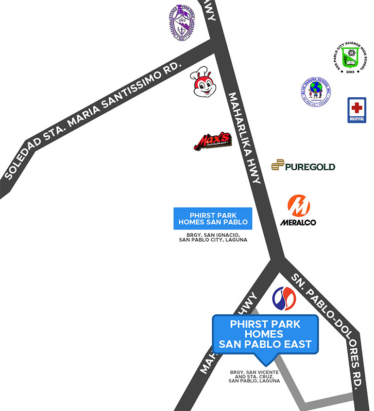PHirst Park Homes San Pablo East house and Lot in Laguna